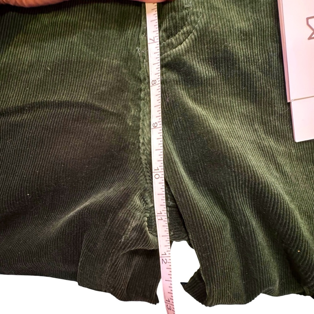 Special A - green corduroy jeans- size 7 (28) women’s - NWT - Picture 6 of 12